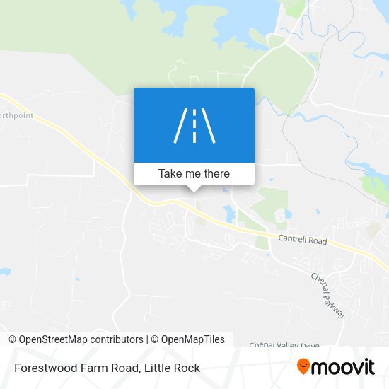 Mapa de Forestwood Farm Road