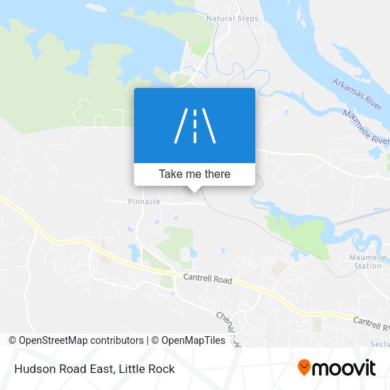 Hudson Road East map