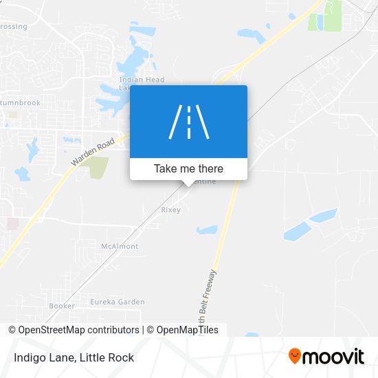 Mapa de Indigo Lane