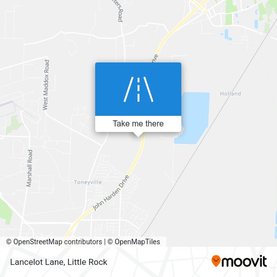 Mapa de Lancelot Lane
