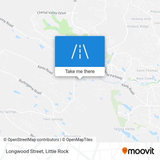 Mapa de Longwood Street