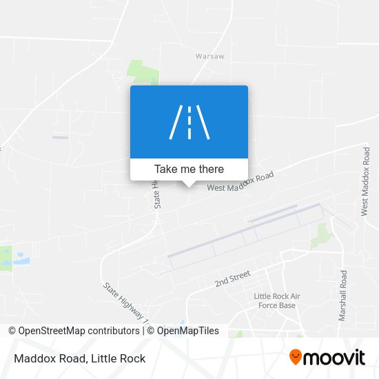 Mapa de Maddox Road