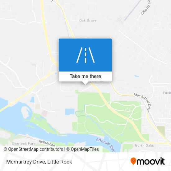 Mcmurtrey Drive map
