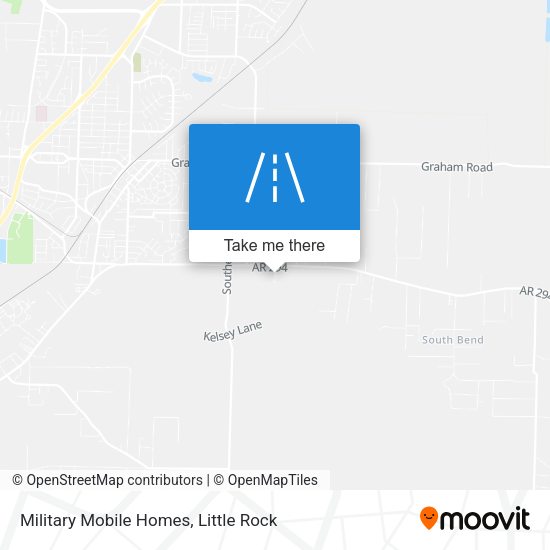 Mapa de Military Mobile Homes