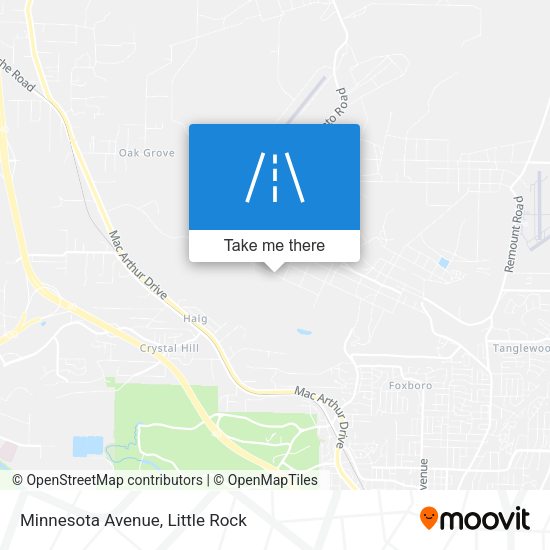 Minnesota Avenue map