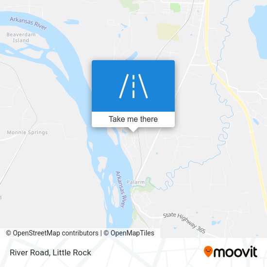 Mapa de River Road