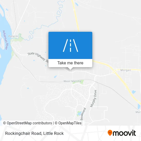 Rockingchair Road map
