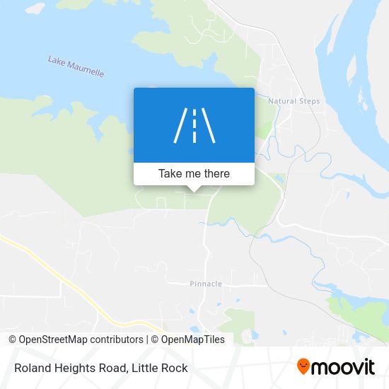 Roland Heights Road map
