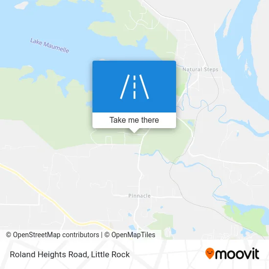 Roland Heights Road map