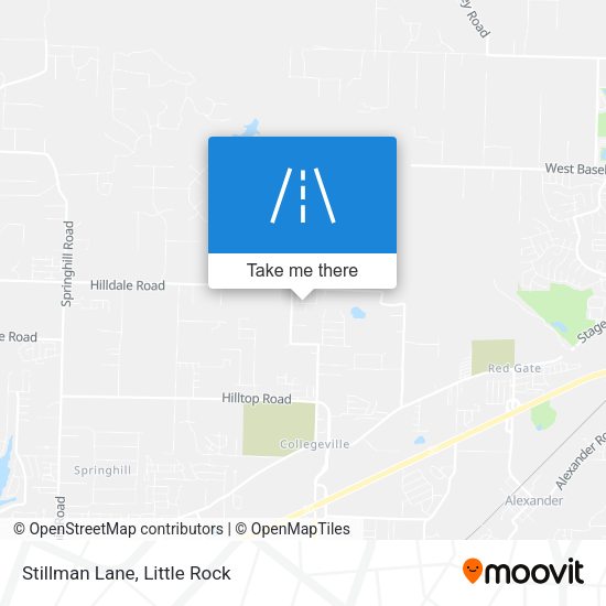 Mapa de Stillman Lane