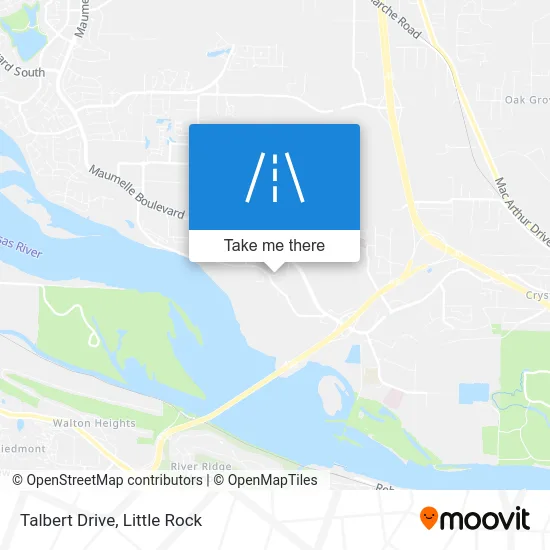 Talbert Drive map