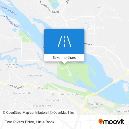 Two Rivers Drive map