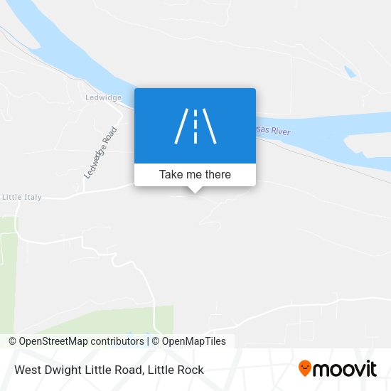 West Dwight Little Road map