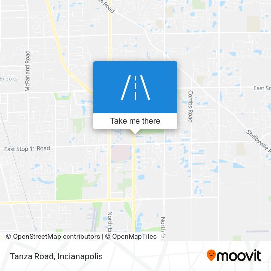 Mapa de Tanza Road