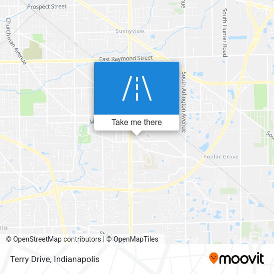 Terry Drive map