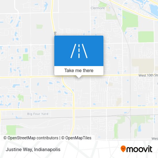 Mapa de Justine Way