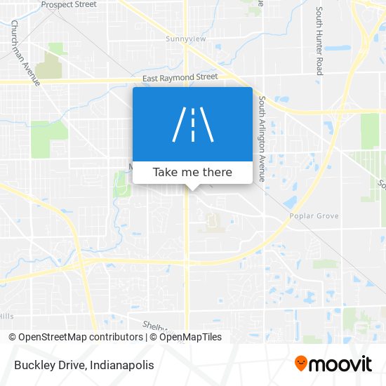 Buckley Drive map
