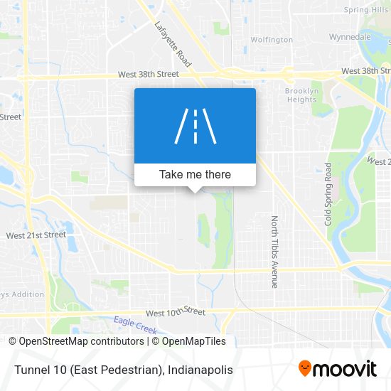 Mapa de Tunnel 10 (East Pedestrian)