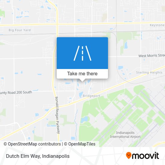 Dutch Elm Way map
