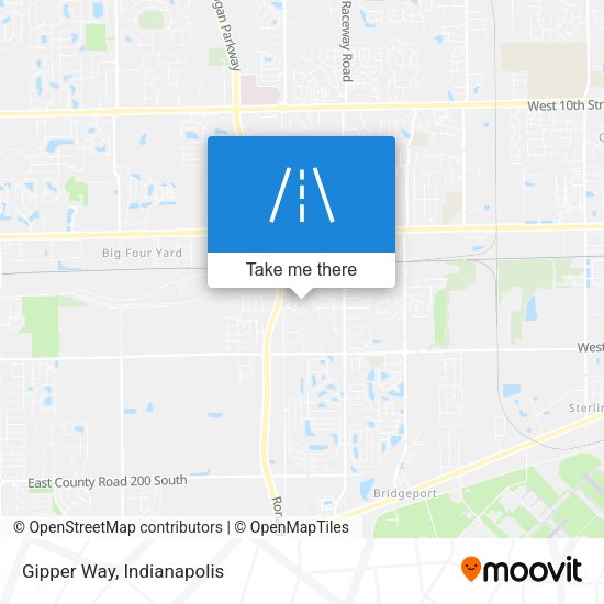 Mapa de Gipper Way