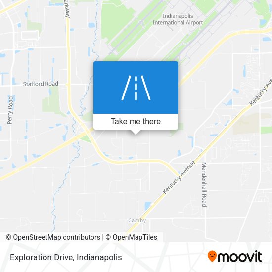 Exploration Drive map