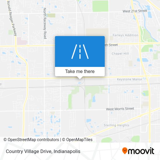 Country Village Drive map