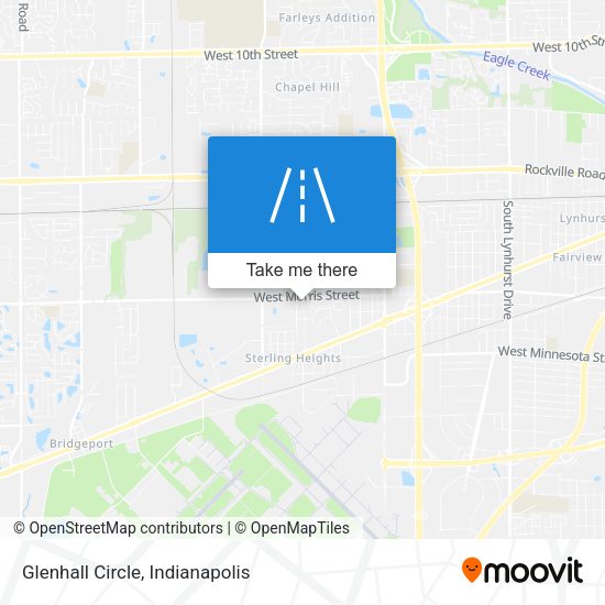 Mapa de Glenhall Circle