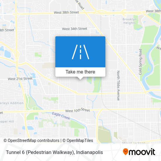 Tunnel 6 (Pedestrian Walkway) map