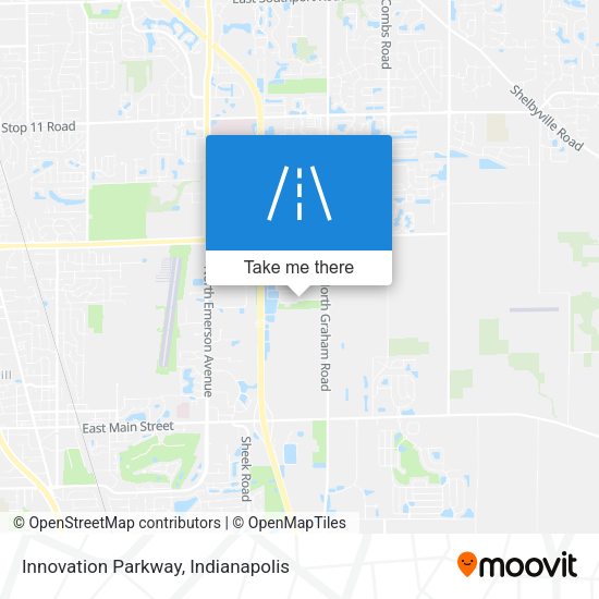 Innovation Parkway map