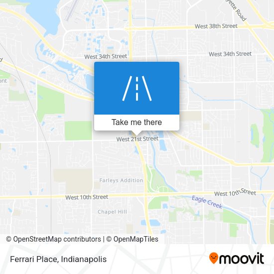 Ferrari Place map