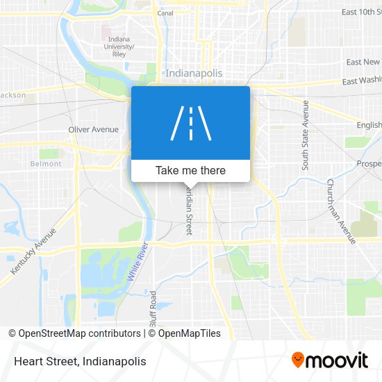 Heart Street map