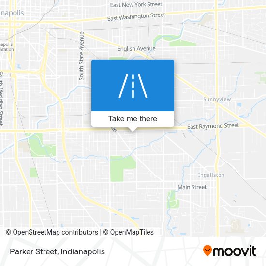 Parker Street map