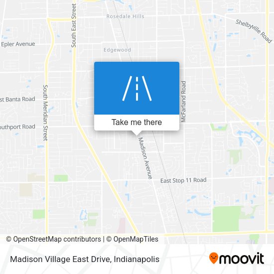 Mapa de Madison Village East Drive