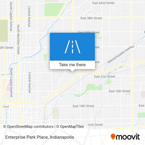 Enterprise Park Place map