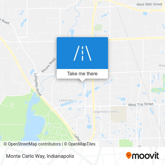 Monte Carlo Way map