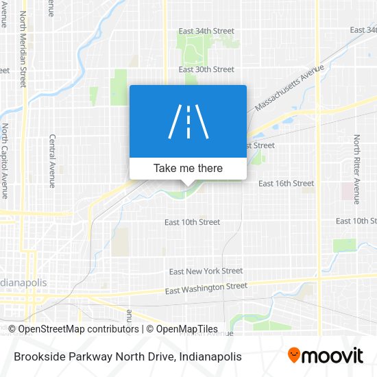 Mapa de Brookside Parkway North Drive