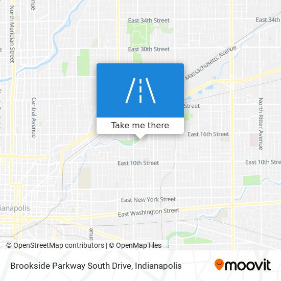 Brookside Parkway South Drive map