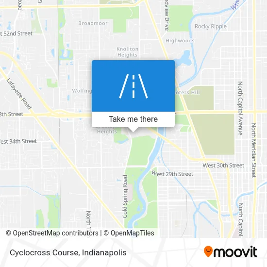 Cyclocross Course map