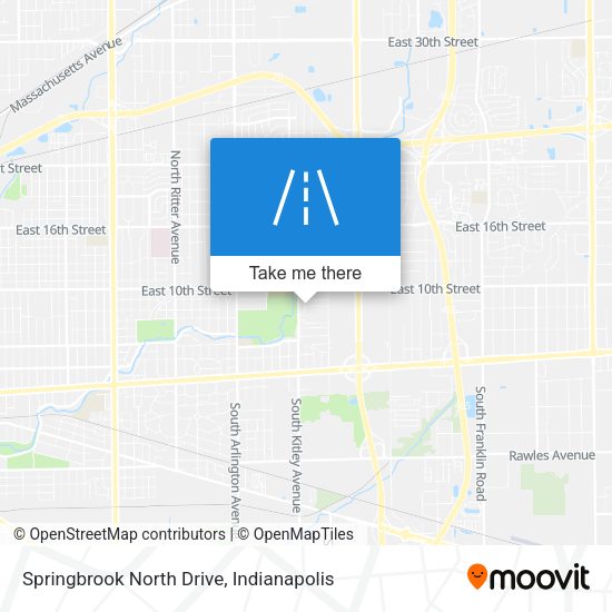 Mapa de Springbrook North Drive