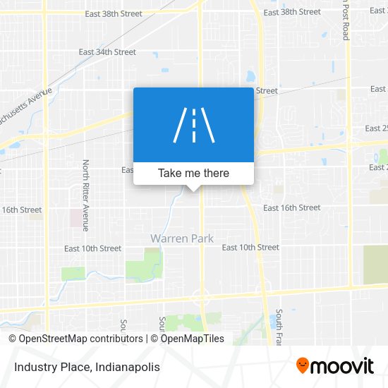 Industry Place map