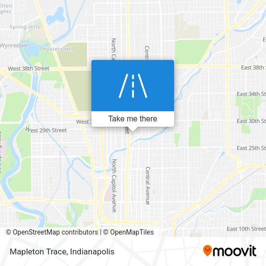 Mapa de Mapleton Trace