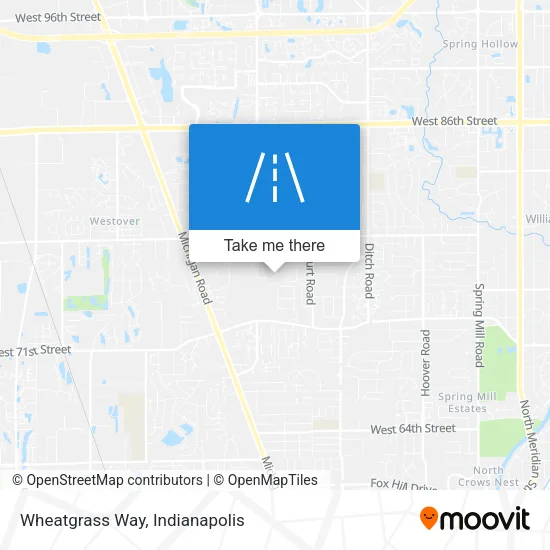 Wheatgrass Way map