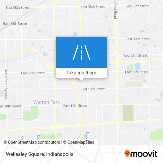 Mapa de Wellesley Square