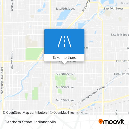 Dearborn Street map
