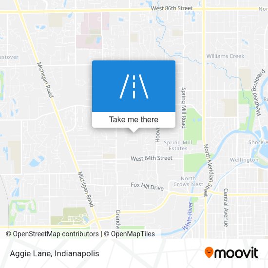 Aggie Lane map