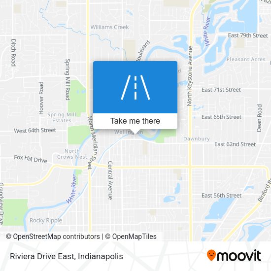 Mapa de Riviera Drive East