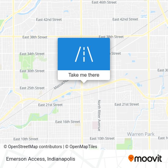 Mapa de Emerson Access