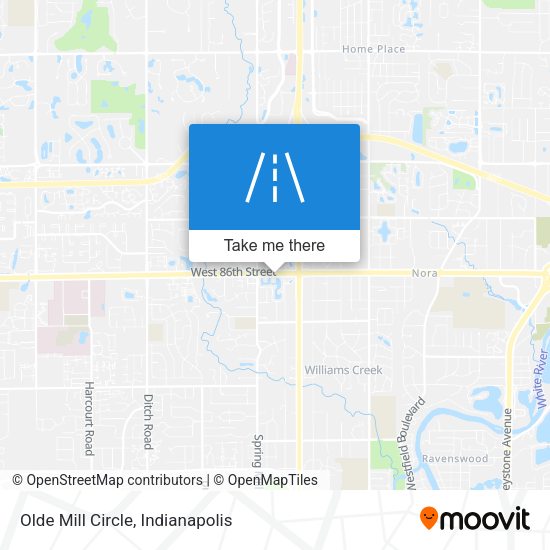 Olde Mill Circle map
