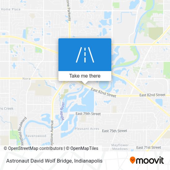 Mapa de Astronaut David Wolf Bridge