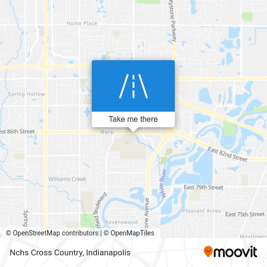 Nchs Cross Country map